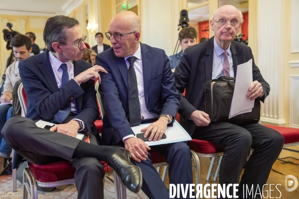 Conférence de presse de Valérie PECRESSE sur l ordre.