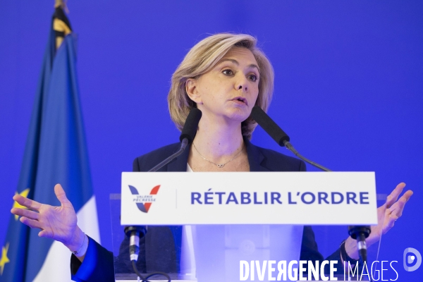 Conférence de presse de Valérie PECRESSE sur l ordre.