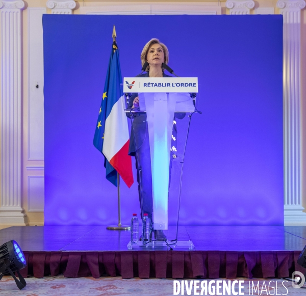 Conférence de presse de Valérie PECRESSE sur l ordre.