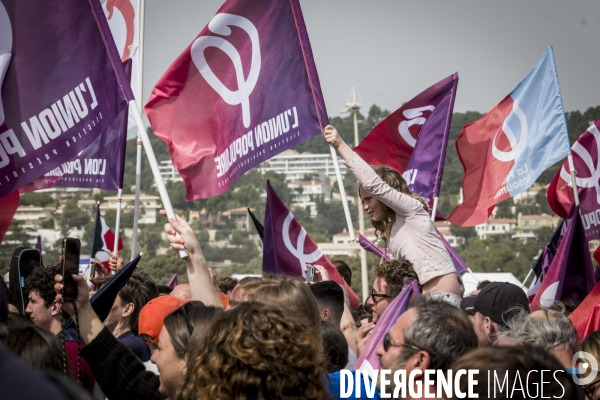 Meeting de JL Melenchon a Marseille- 27.03.2022