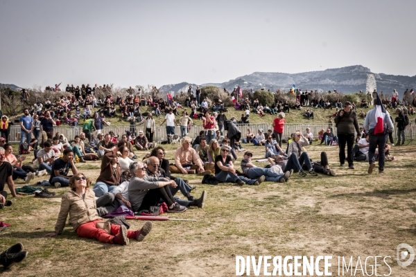 Meeting de JL Melenchon a Marseille- 27.03.2022