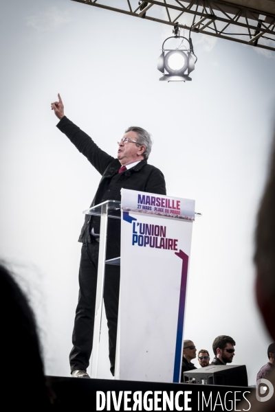 Meeting de JL Melenchon a Marseille- 27.03.2022