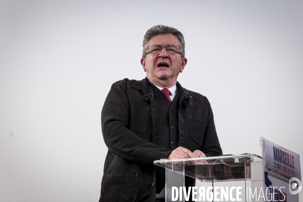 Meeting de JL Melenchon a Marseille- 27.03.2022