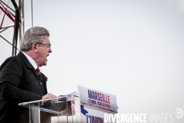 Meeting de JL Melenchon a Marseille- 27.03.2022