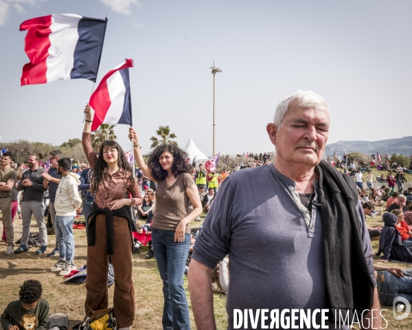 Meeting de JL Melenchon a Marseille- 27.03.2022