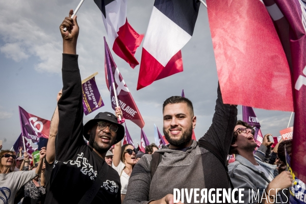 Meeting de JL Melenchon a Marseille- 27.03.2022