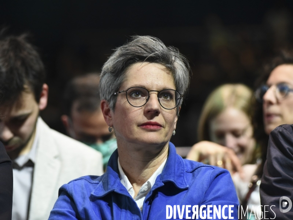 Yannick JADOT en meeting au Zenith de Paris   Changeons ! Le meeting des possibles  .
