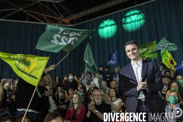 Présidentielle 2022 Meeting Zenith Yannick Jadot