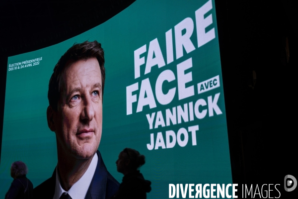 Présidentielle 2022 Meeting Zenith Yannick Jadot