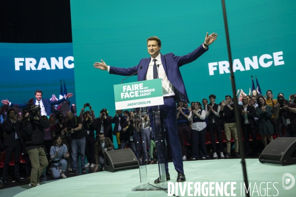 Présidentielle 2022 Meeting Zenith Yannick Jadot