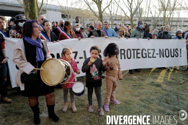 Crack porte de la villette / Manifestation des riverains