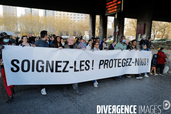 Crack porte de la villette / Manifestation des riverains