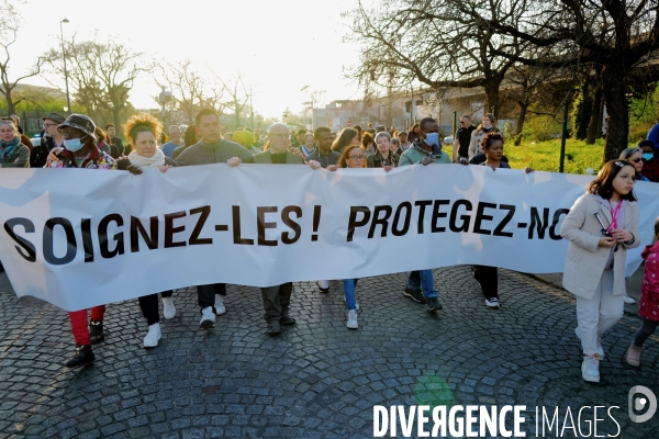Crack porte de la villette / Manifestation des riverains