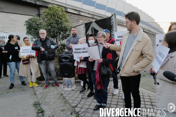 Crack porte de la villette / Manifestation des riverains