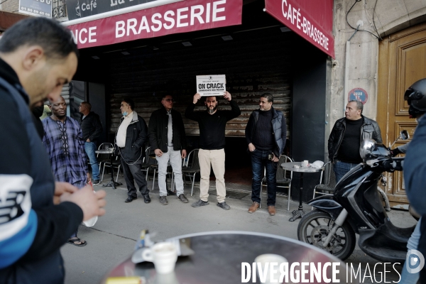 Crack porte de la villette / Manifestation des riverains