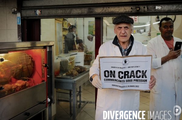 Crack porte de la villette / Manifestation des riverains