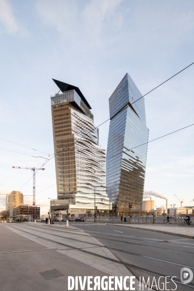Les Tours Duo par les Ateliers Jean Nouvel