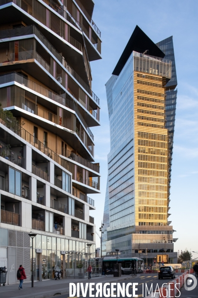 Les Tours Duo par les Ateliers Jean Nouvel