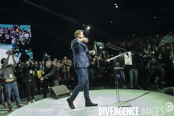 Meeting de Yannick Jadot au Zenith.
