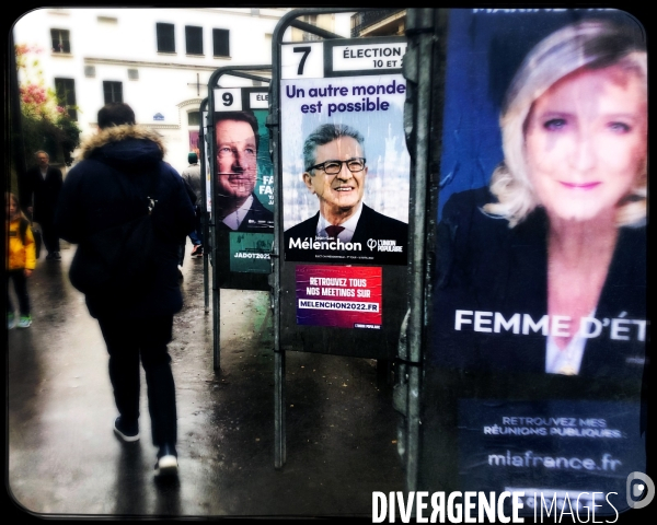 Election Presidentielle 2022 / Affiches des candidats