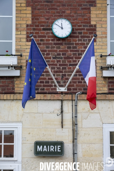 Déplacement de campagne de Yannick JADOT sur le thème de la ruralité.