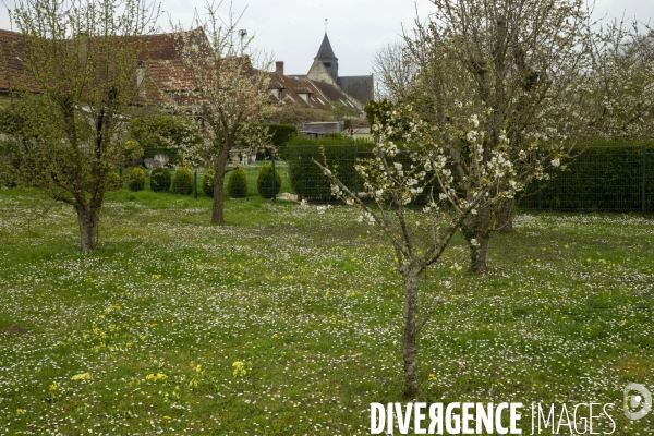 Déplacement de campagne de Yannick JADOT sur le thème de la ruralité.