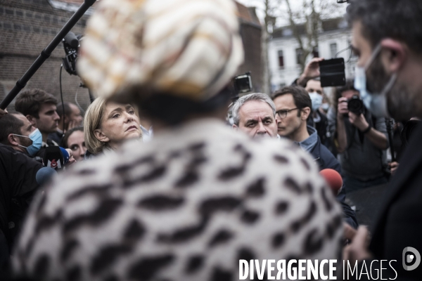 Déplacement de Valerie Pecresse dans les Hauts de France.