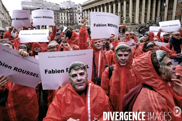 Action Poisson d avril du PCF contre l evasion fiscale