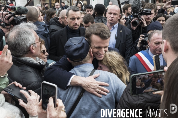 Déplacement d Emmanuel Macron à Fouras.