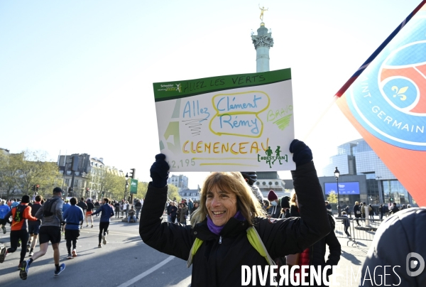 Marathon de Paris 2022. Paris Marathon 2022.