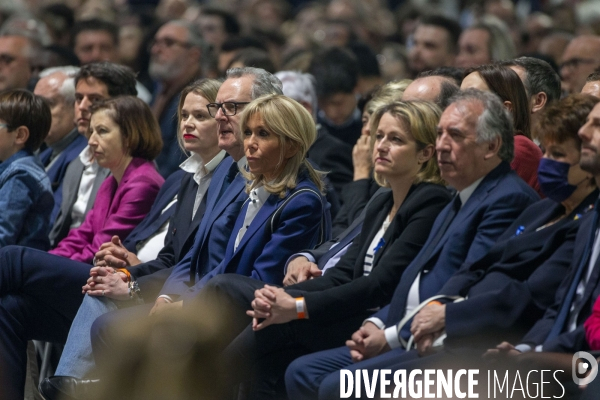 Meeting d Emmanuel MACRON à Paris La Défense Arena