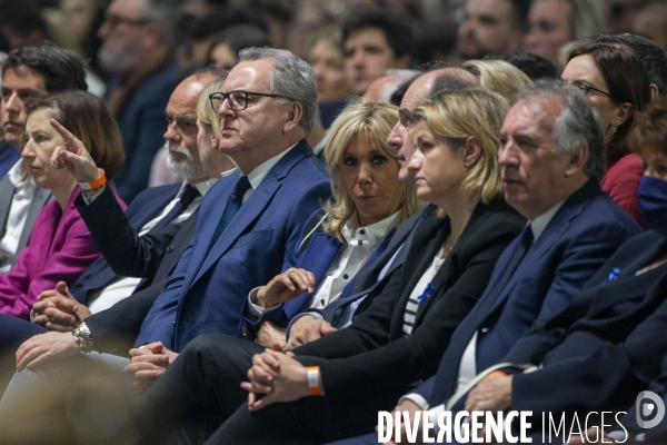 Meeting d Emmanuel MACRON à Paris La Défense Arena