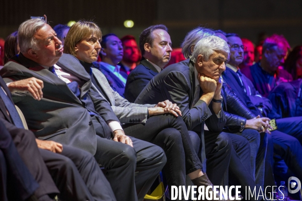 Meeting de Valérie PECRESSE porte de Versailles à Paris.