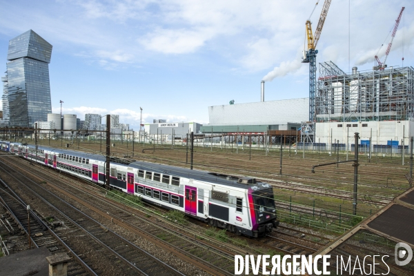 Le centre SYCTOM d incinération des déchets à Ivry.