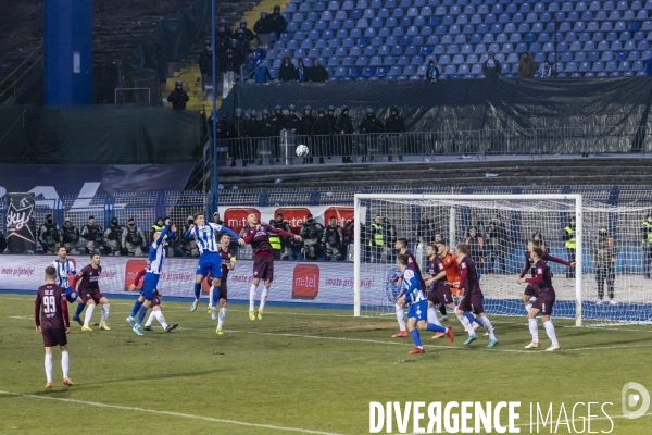 Sarajevo derby de football FK Zeljeznicar VS FK Sarajevo