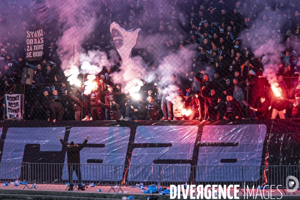 Sarajevo derby de football FK Zeljeznicar VS FK Sarajevo