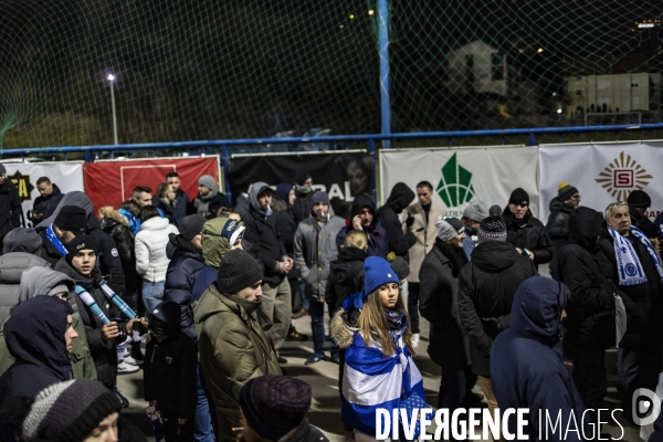 Sarajevo derby de football FK Zeljeznicar VS FK Sarajevo