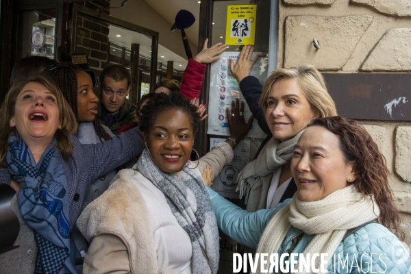 Valérie PECRESSE dans un quartier sensible d Aubervilliers