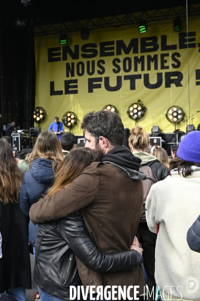 Marche pour le futur 2022, le 9 avril à Paris. Walk for the future.