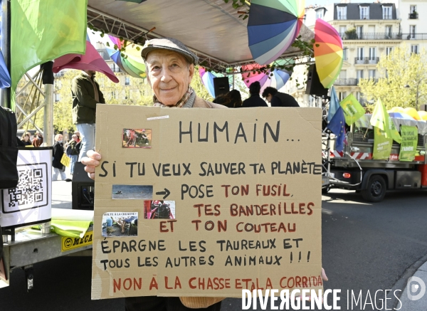 Marche pour le futur 2022, le 9 avril à Paris. Walk for the future.