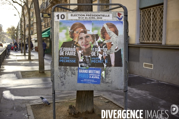 Affiches présidentielles 2022