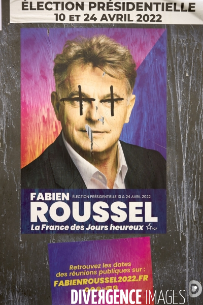 Affiches présidentielles 2022