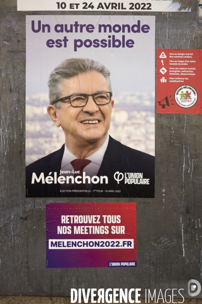 Affiches présidentielles 2022