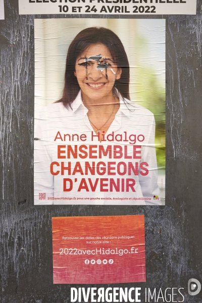 Affiches présidentielles 2022