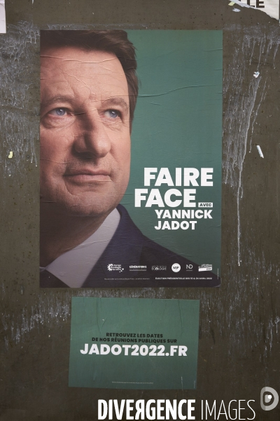 Affiches présidentielles 2022