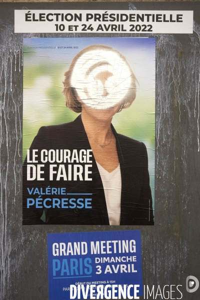 Affiches présidentielles 2022