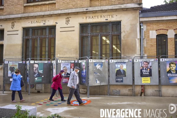 Affiches présidentielles 2022