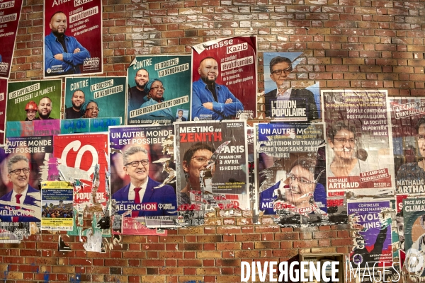 Affiches présidentielles 2022