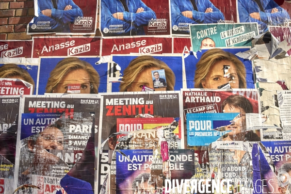 Affiches présidentielles 2022