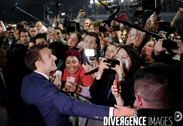 Election Presidentielle 2022 Premier Tour / Emmanuel Macron